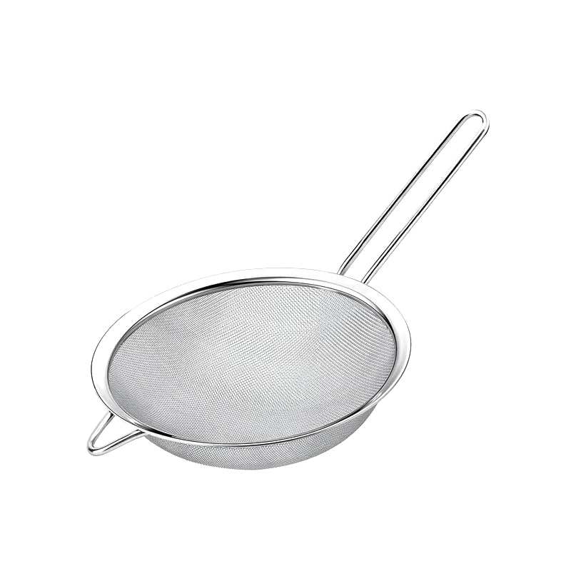 1/3/4Pcs/Set Stainless Steel Wire Fine Mesh Oil Strainer Flour Colander Sieve Sifter Pastry Baking Tools Kitchen Accessories