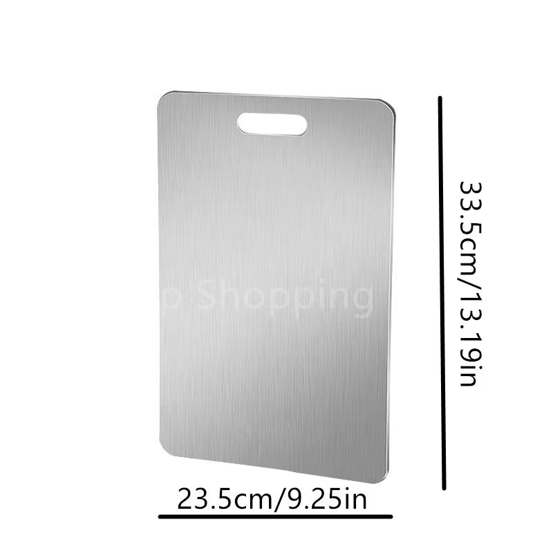 Chopping Board Set Small to Extra Large, Kitchen Cutting Board Easy to Clean, Stainless Steel Butcher Block for Kitchen Prep