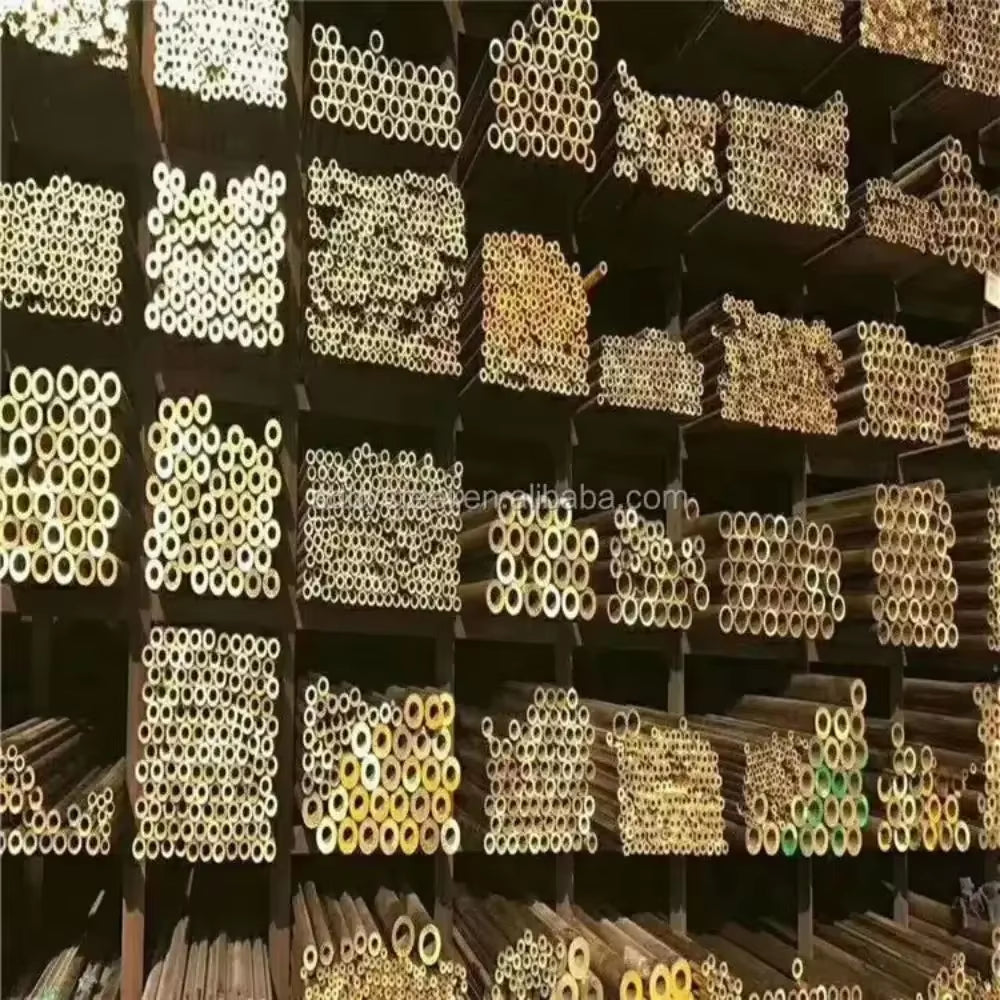 Brass Pipe 0.25Mm Wall Thickness 1-12.5Mm OD Brass Tube 300 500Mm Length Straight Tubing Copper Tube Thin-Walled Small Diameter