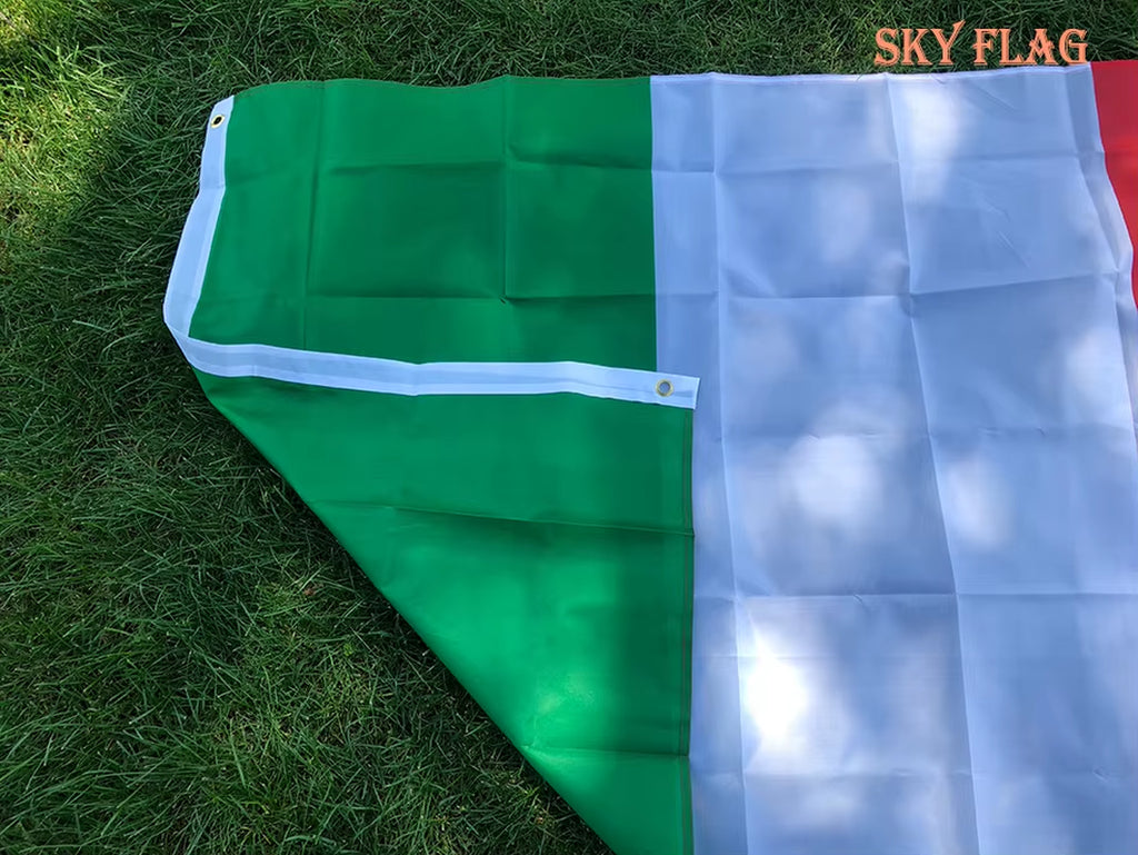 SKY FLAG ITALY Flag 90X150Cm Hanging Polyester Green White Red Italy Italian Flag for Festival Home Decoration