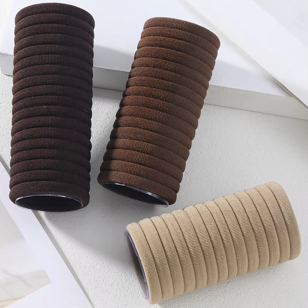 50/100Pcs Black Hair Bands for Women Girls Hairband High Elastic Rubber Band Hair Ties Ponytail Holder Scrunchies Accessorie