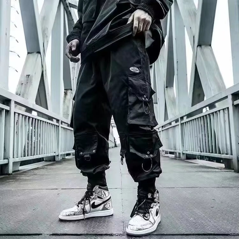 Fashion Men Jogger Pant Hip Hop Streetwear Sweatpants Trousers Tactical High Quality Mens Pants Techwear Cargo Pants Men Clothes