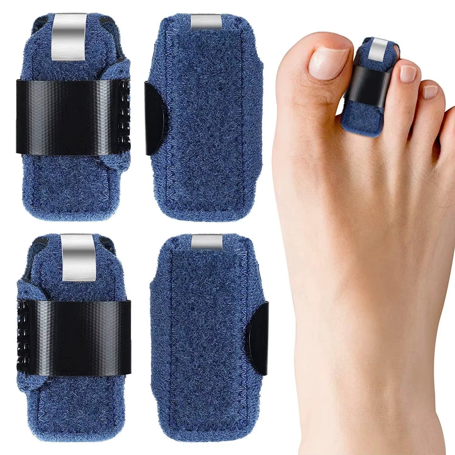Toe Straightener for Hammer Toe Corrector for Women Toe Brace Toe Splint Hammertoe Splint Toe Wrap Toe Covers Broken